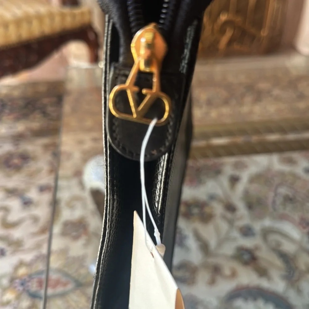 Valentino Garavani unisex NEW with tag Leather 11.5” x 9” x 2”
